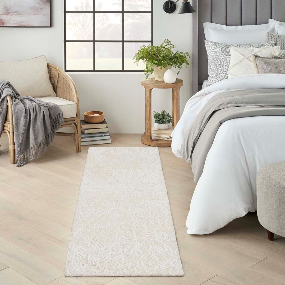 Michael Amini MA30 Star SMR03 Ivory Area Rug | Carpetmart.com